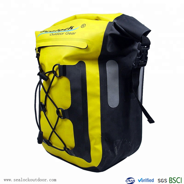 Imperméable Bicyclette Sac à dos Avec Jaune 25 litres