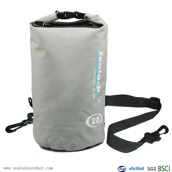 Imperméable Sec Sac 20 litres Avec gris