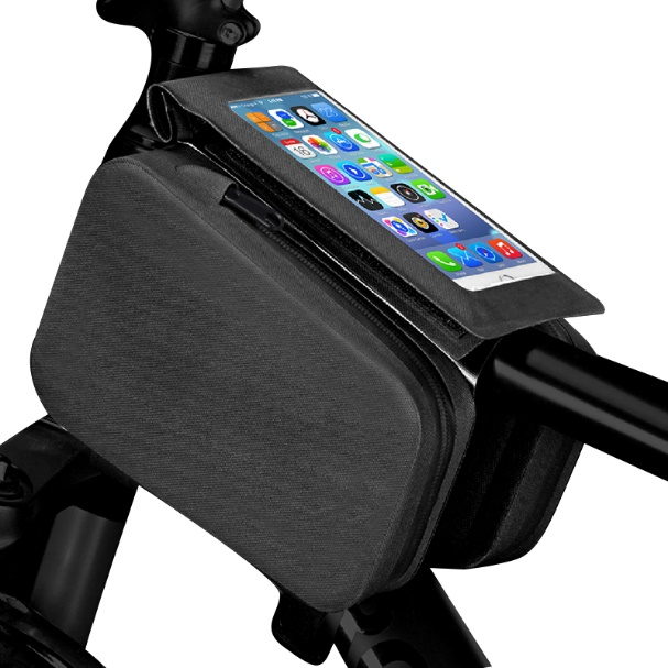 Sac de tube de vélo Sealock Cycling avec support pour téléphone