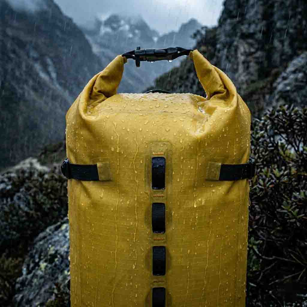 Pris dans une averse en montagne ? Comment les sacs à dos à roulettes empêchent l'intrusion d'eau