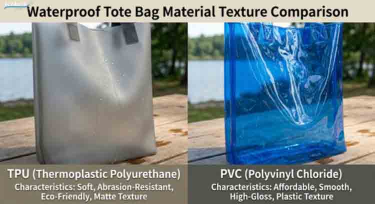 Sac de sport imperméable en TPU ou en PVC, quel matériau dure plus longtemps