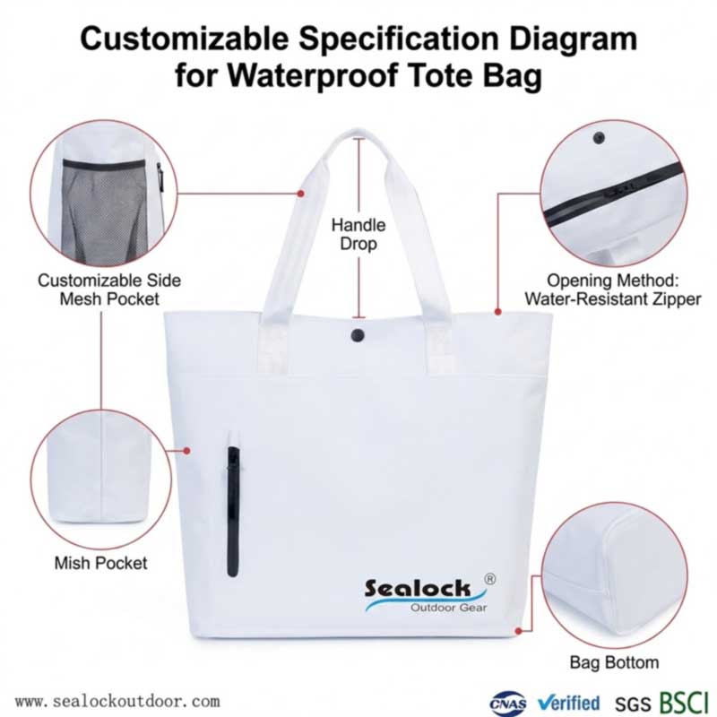Guide de personnalisation du sac fourre-tout étanche OEM
