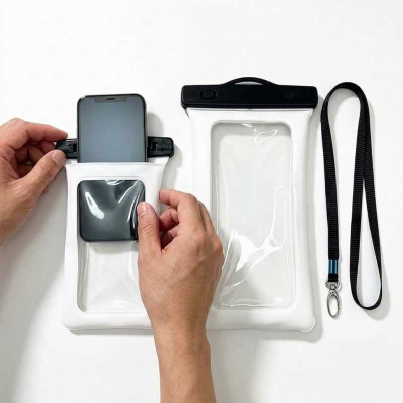 Guide de personnalisation de la pochette de téléphone étanche OEM