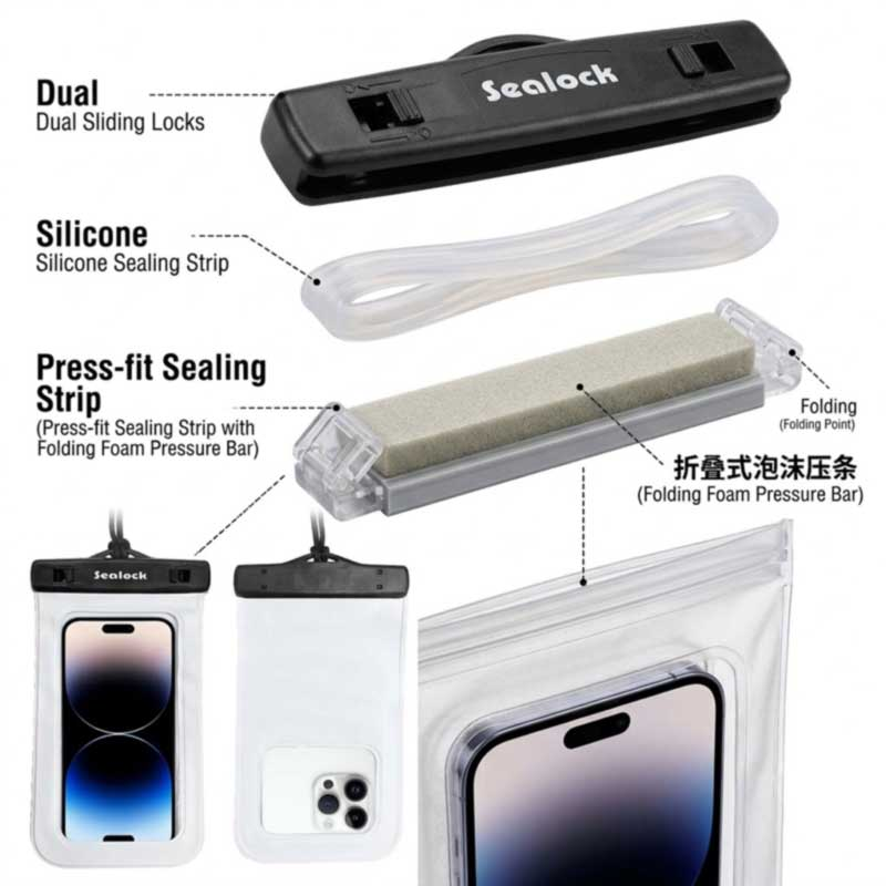 Guide de fabrication de la pochette de téléphone étanche IPX8