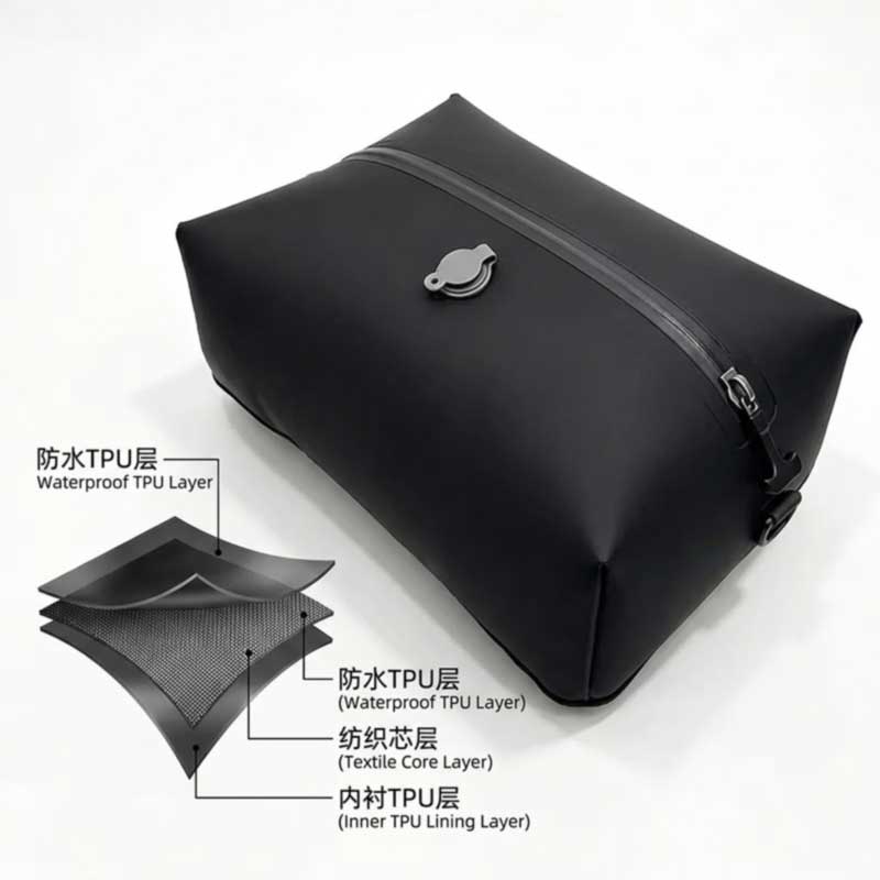 Matériaux des sacs de compression — Barrière, Flex-Crack, Soudabilité