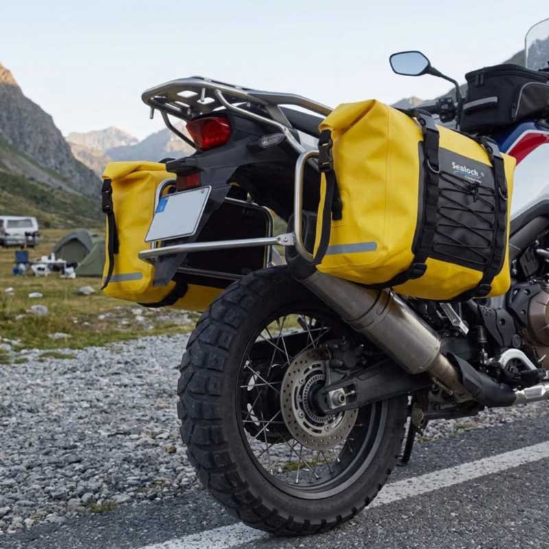 Sacs de moto étanches — PVC soudé, 40 à 80 L | OEM