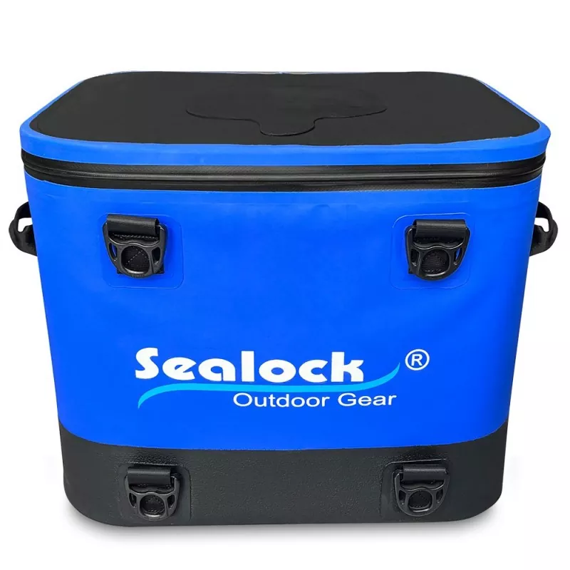 Sac isotherme souple étanche de 24 L avec fermeture éclair hermétique