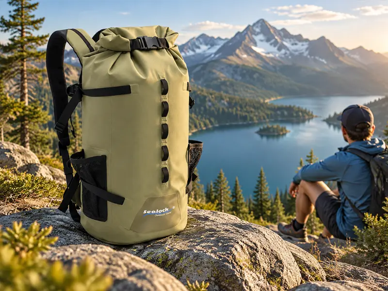 Waterproof backpacks