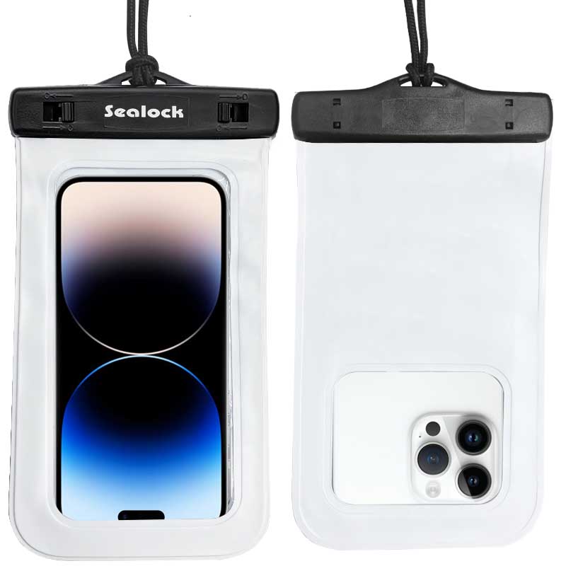 Pochette de téléphone étanche universelle IPX8 avec fenêtre pour appareil photo